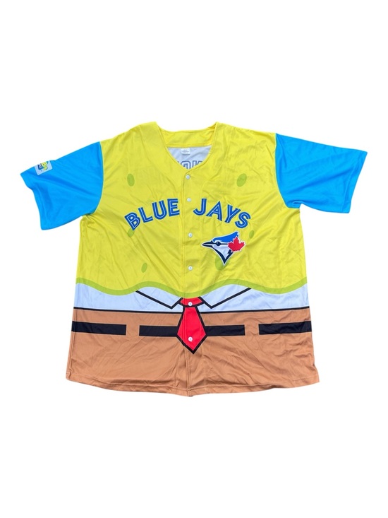 Other - New Toronto Blue Jays SpongeBob Baseball Jersey Size XL
